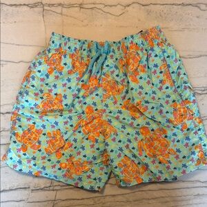 Vilebrequin Orange Turtle Swim Shorts